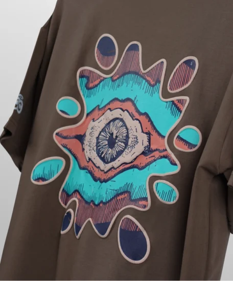 OBEY - Brown <span> Oversized Unisex T-shirt </span>